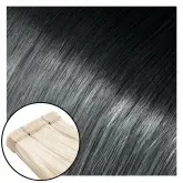 Babe Tape-In Hair Extensions #1B/Silver Ombre Sasha 22"